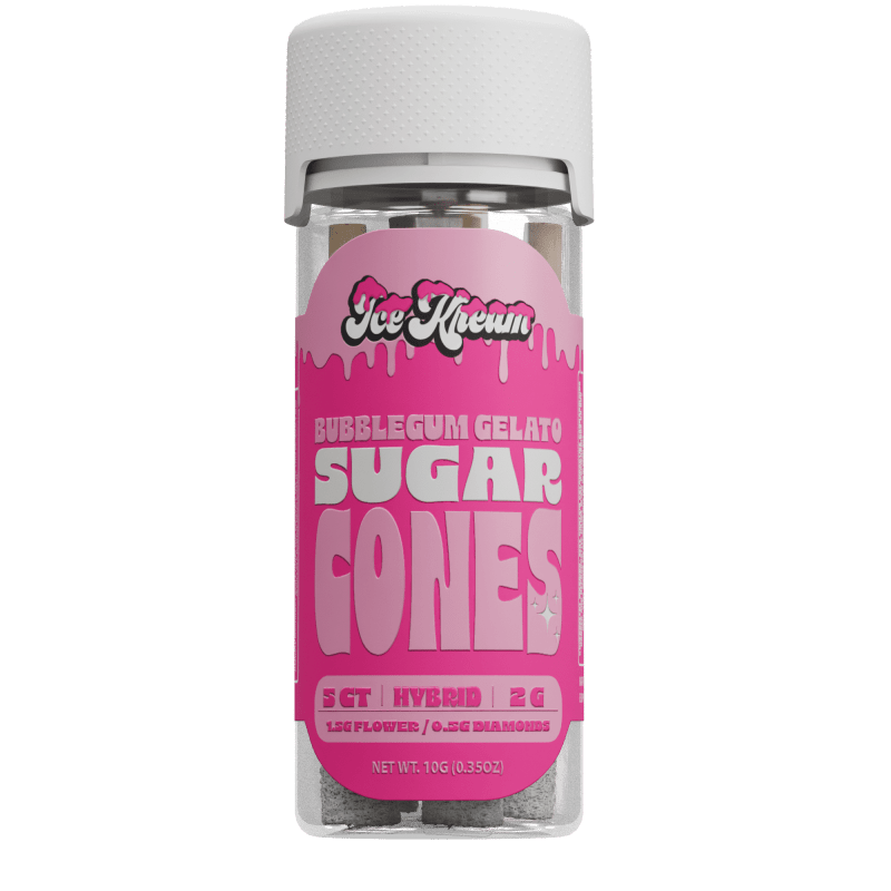 BUBBLEGUM GELATO SNOW CONES