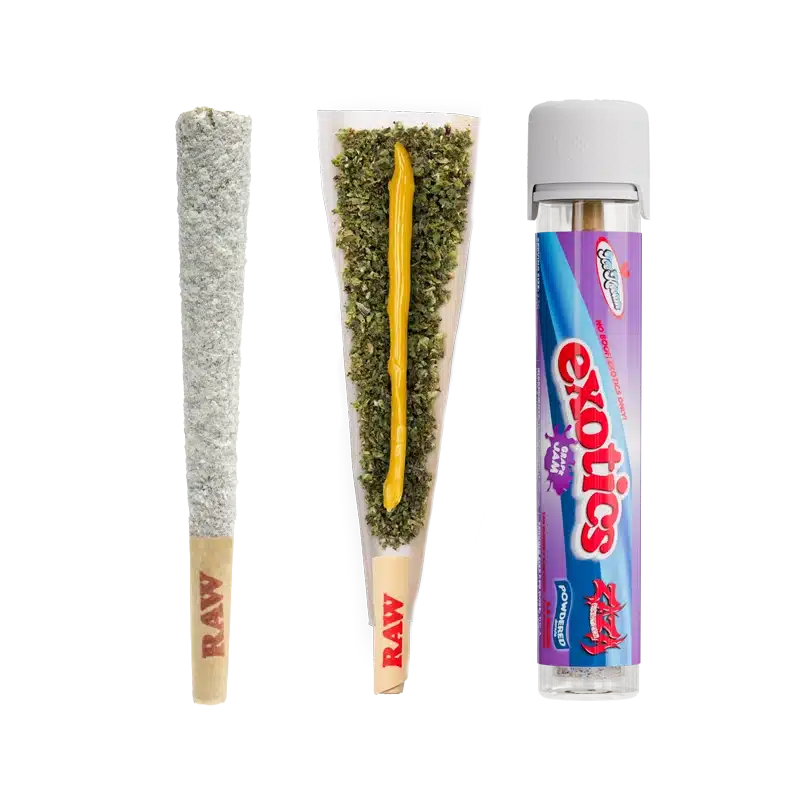 EXOTICS POWDERED DONUT GRAPE JAM