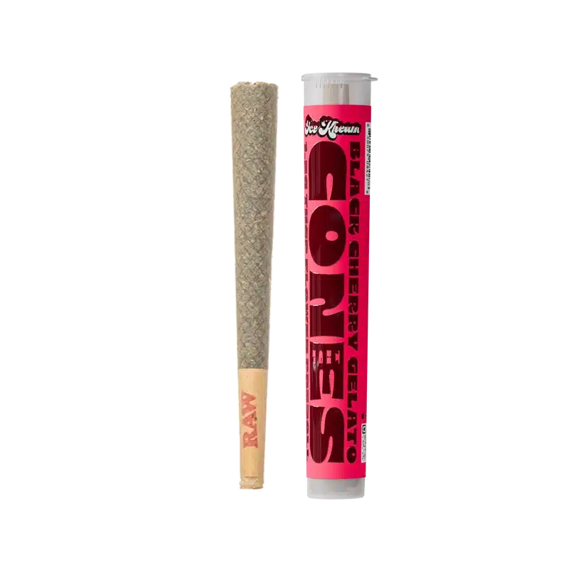 THCP BLACK CHERRY GELATO CONES